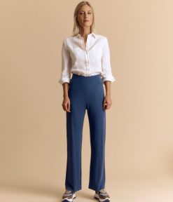 Devernois Engrener | Pantalon En Tricot De Jersey De Viscose