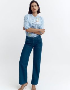 Devernois Pantalon | Jean Large Delave