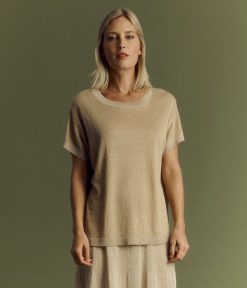 Devernois Engrener | Pull En Tricot De Lin