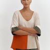 Devernois Engrener | Pull/Cape En Tricot Surdimensionne