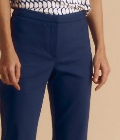 Devernois Pantalon | Pantalon 7/8Eme En Coton Stretch