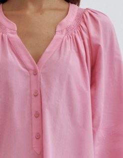 Devernois Hauts Et Chemises | Blouse Smockee