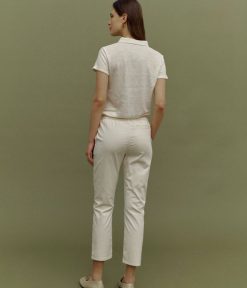 Devernois Pantalon | Pantalon 7/8Eme En Coton Stretch