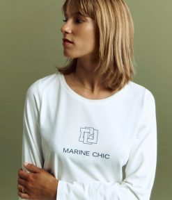 Devernois Hauts Et Chemises | T-Shirt En Coton Et Modal