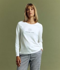 Devernois Hauts Et Chemises | T-Shirt En Coton Et Modal