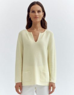 Devernois Engrener | Pull En Tricot Au Point De Mousse