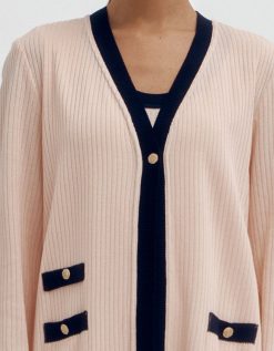 Devernois Engrener | Cardigan En Tricot Cotele