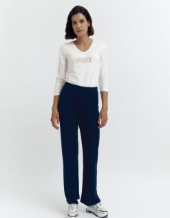 Devernois Engrener | Pantalon En Tricot De Viscose