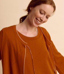 Devernois Engrener | Cardigan Maille Ajouree