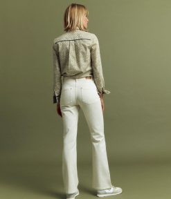 Devernois Pantalon | Jean Evase En Coton Extensible