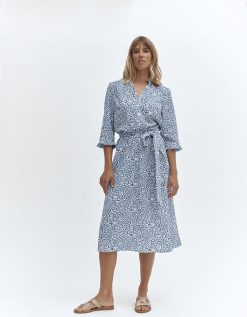 Devernois Robes Et Jupes | Robe Midi Imprimee