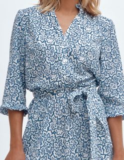 Devernois Robes Et Jupes | Robe Midi Imprimee