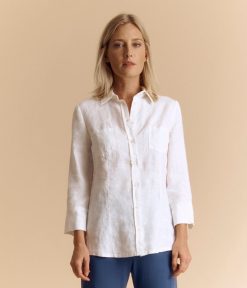 Devernois Hauts Et Chemises | Blouse En Lin Lave