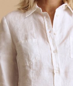 Devernois Hauts Et Chemises | Blouse En Lin Lave