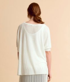 Devernois Engrener | Pull Fluide Oversize En Jersey De Lin